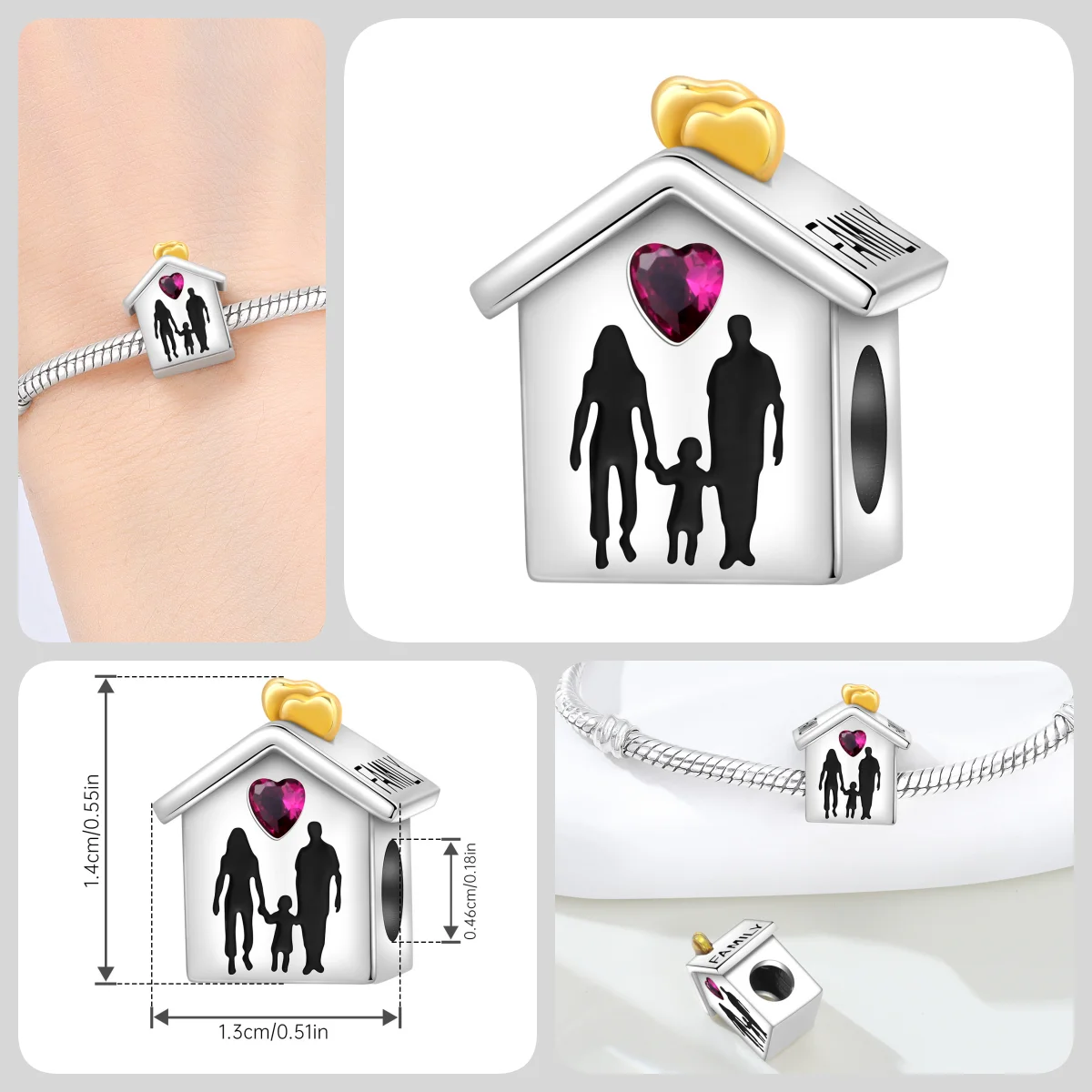 HEIßER 925 Sterling Silber Cartoon Charakter Arzt Krankenschwester Paare Perlen Fit Frauen Armbänder Charms DIY Geburtstag Party Geschenke Schmuck – Detail 9