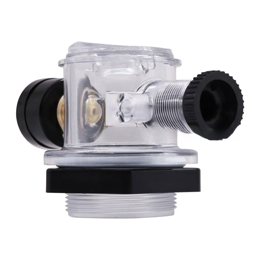 60PSI Luminous Pressure Gauge With Air Release Valve 1/4 NPT Thread For Pool Filter Kit 273564Z For Reliable Pool Maintenance view 4