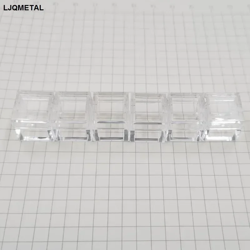 10mm Element Cube Display Case - Clear Acrylic Box for Periodic Table Samples & Collectibles
