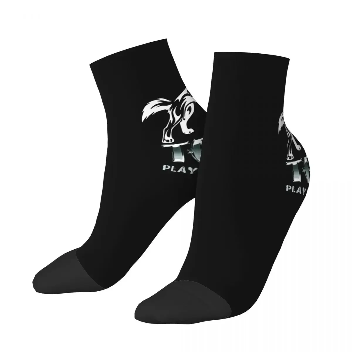 Cute Men's Terios Dress Socks Unisex Breathbale Warm 3D Print Crew 