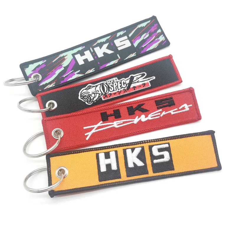 hks keychain Auto Parts Keyrings Car Keyholder Accessories For keychain Auto Keyrings Motorcycle