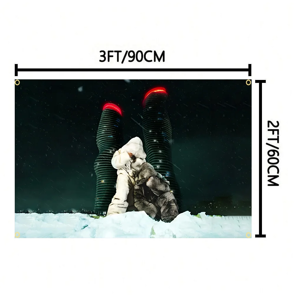 90X150 سنتيمتر $ome $exy $ongs 4 U D-Drake PARTYNEXTDOOR موسيقى الورك البوب العلم نسيج الجدار الشنق غرفة نوم بار ديكور الغرفة الجمالية