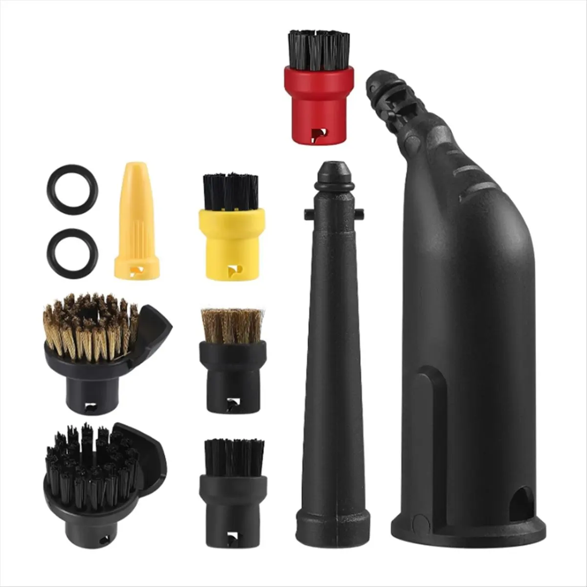 N18R Steam Cleaner Accessories for SC1 SC2 SC3 SC4 SC5 CTK10 CTK20 Round Brush Joint Brushes Window Squeegee Nozzle