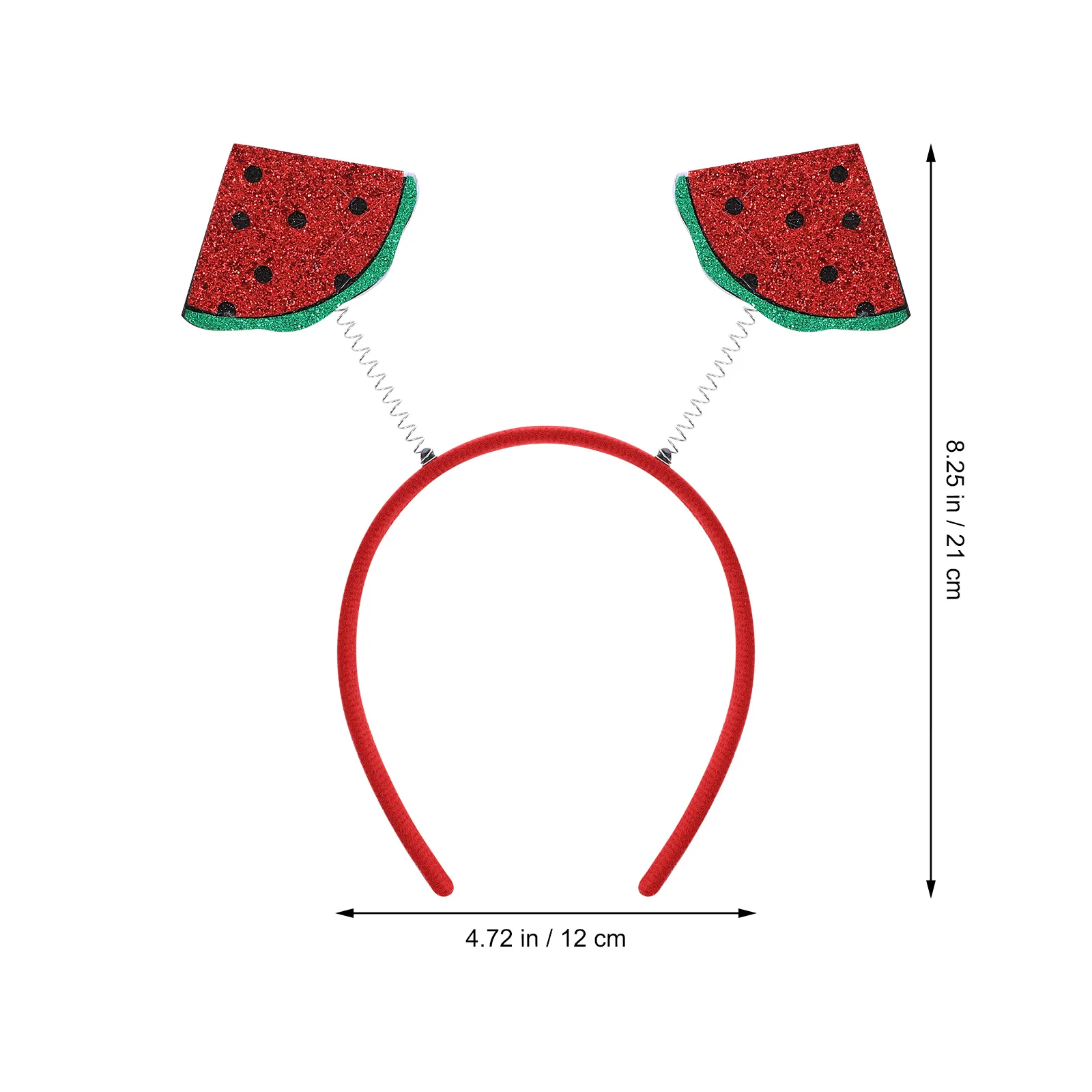 عصابة رأس على شكل فاكهة من القطن البولي بروبيلين الناعم، إكسسوارات شعر ممتعة للنساء والأطفال، غطاء رأس مزخرف لحفلات أعياد الميلاد، دعامة للصور في الغابة