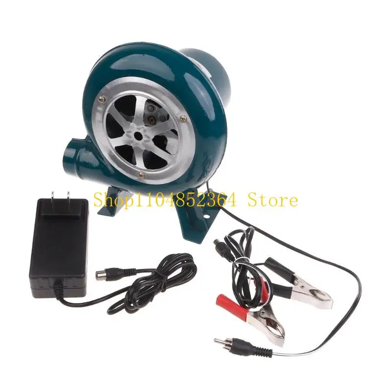 

652F Портативный вентилятор барбекю DC12V 30/40/60/80/100 Вт Airturbo Blower для лагеря для пикника для барбекю