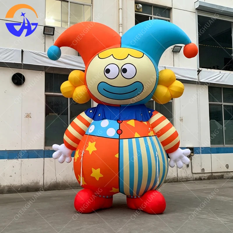 Customized inflatable clown model circus performance advertisement inflatable decoration props with blower
