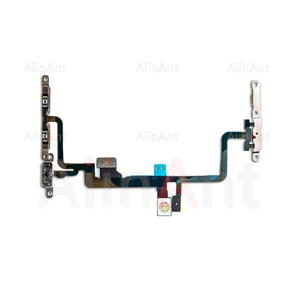 AiinAnt Power Volume Buttos Flash Light Power Flex Cable For iPhone 11 Pro X XR Xs Max 5s SE 6s 7 8 Plus SE 2 3 2020 2022