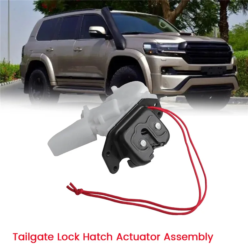 Car Rear Door Lock Actuator 69350-60200 for Toyota Land Cruiser 2007-2016 Trunk Lift Tailgate Hatch Switch Lock Assembly