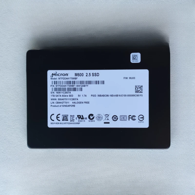 

M600 1T 512G 256G SATA Enterprise MLC High Speed Solid State Drive M500DC 800G