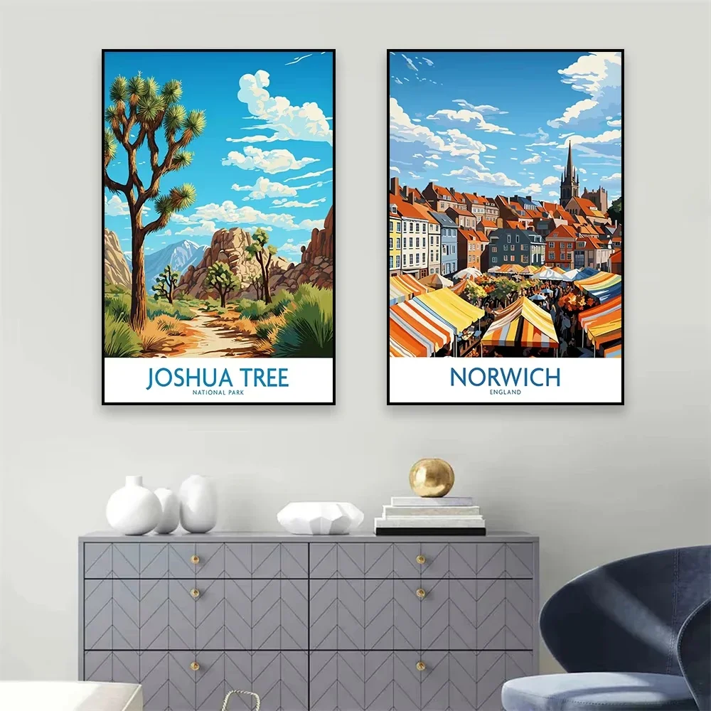 1pc frameless Canvas Painting Sri Lanka Wall Art Poster Bedroom Wall Decor Island Street Scene Prints South Asia Travel Poster M