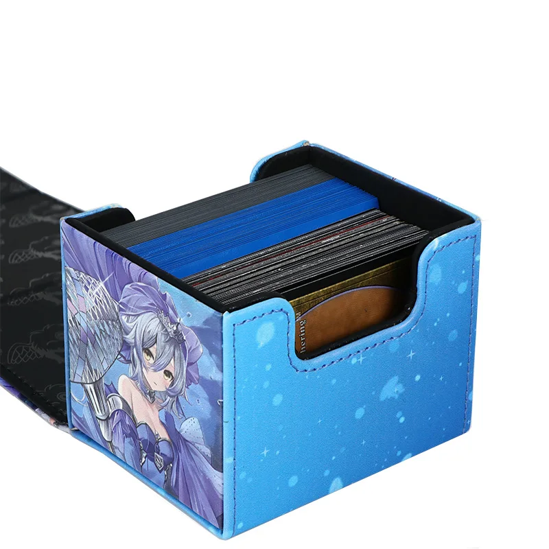 100+ Anime Card Case Deck Box Storage Box For Board Game Cards MTG/TCG/PKM/PTCG/YGO Yugioh Can Hold 100+ Cards