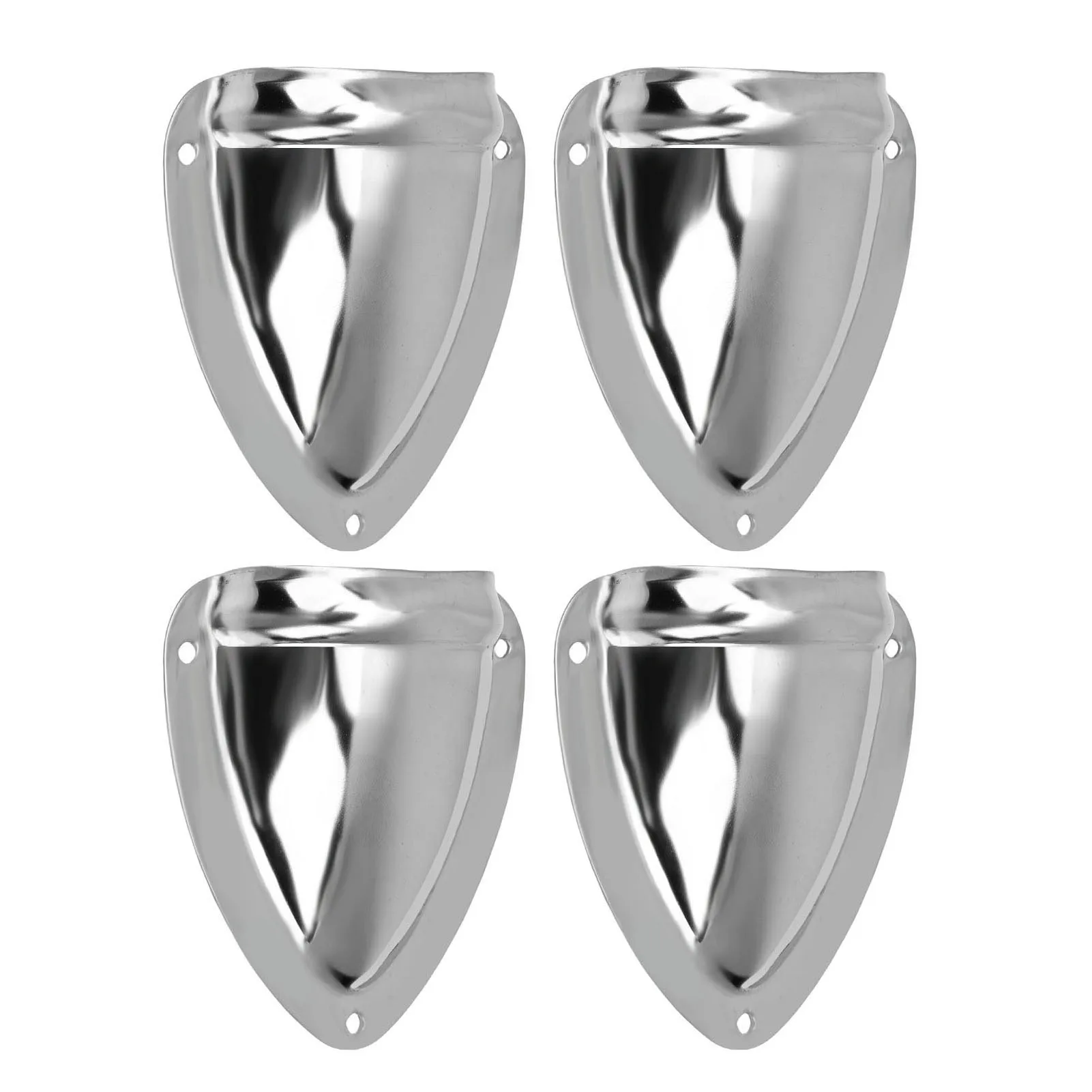 

Stainless Steel Clam Shell Vent Cover Easy Removal Marine Grade Protective Marine Wire Cable Vent Cover for Yacht RV Sailboats