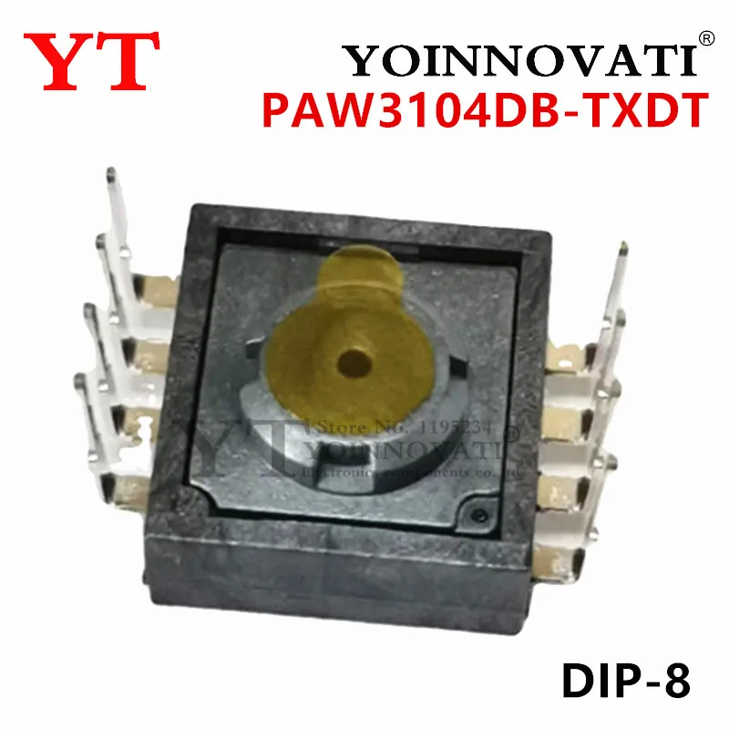 1PCS New Original PAW3104DB-TXDT DIP-8 Mouse Sensor