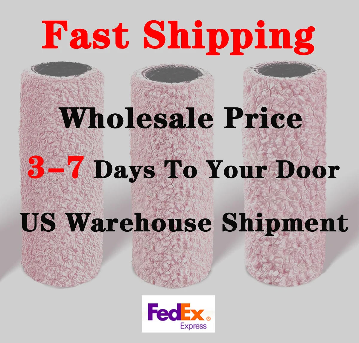 5000Pcs/Case 3mm Pink Mini Sanding Bands for Electric Nail Drill Nails Tool Accessories