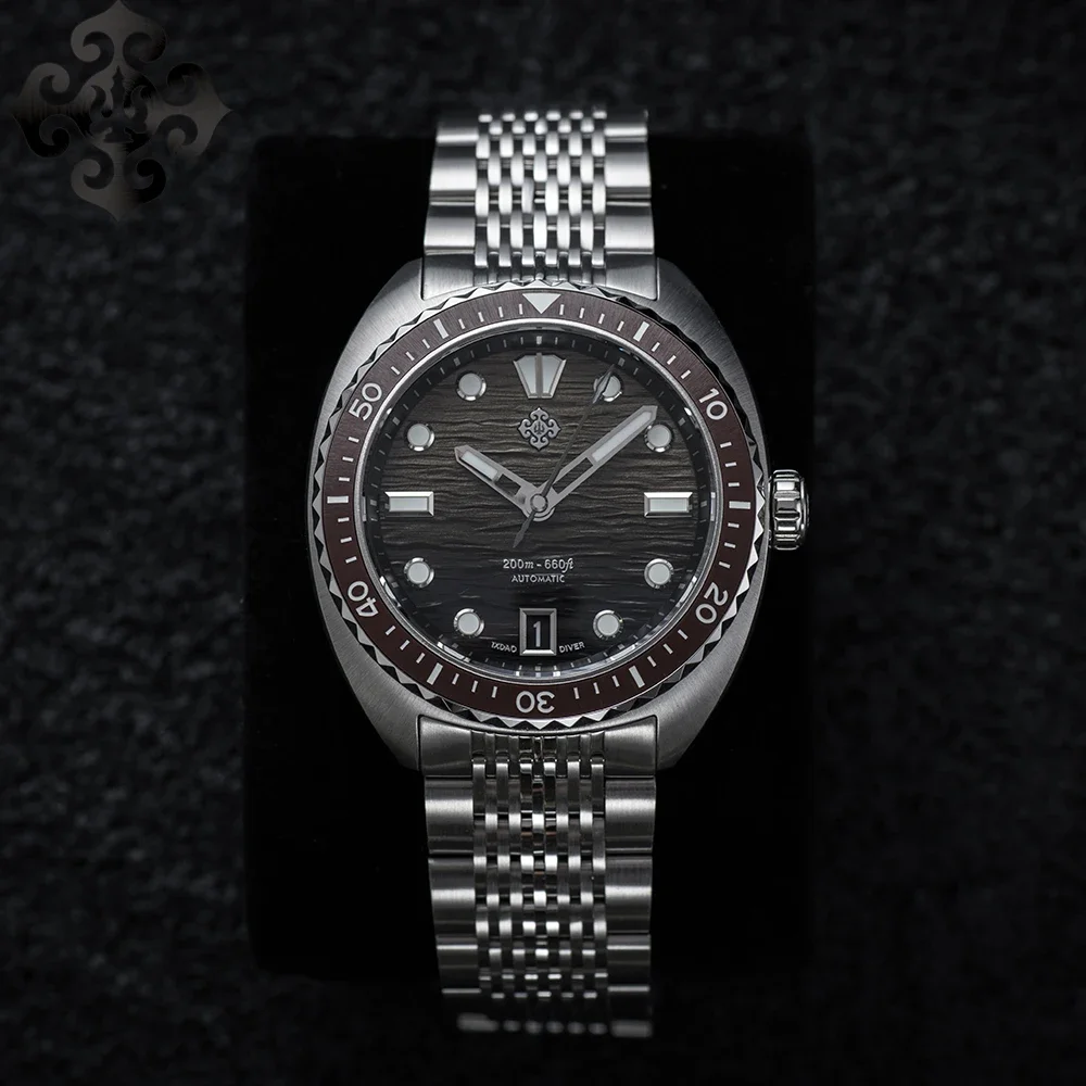 

IX&DAO 2025 New IPOSE Flood Dragon Watches NH35A Automatic Mechanical Watch Stainless Steel Sapphire Waterproof Luminous Watch