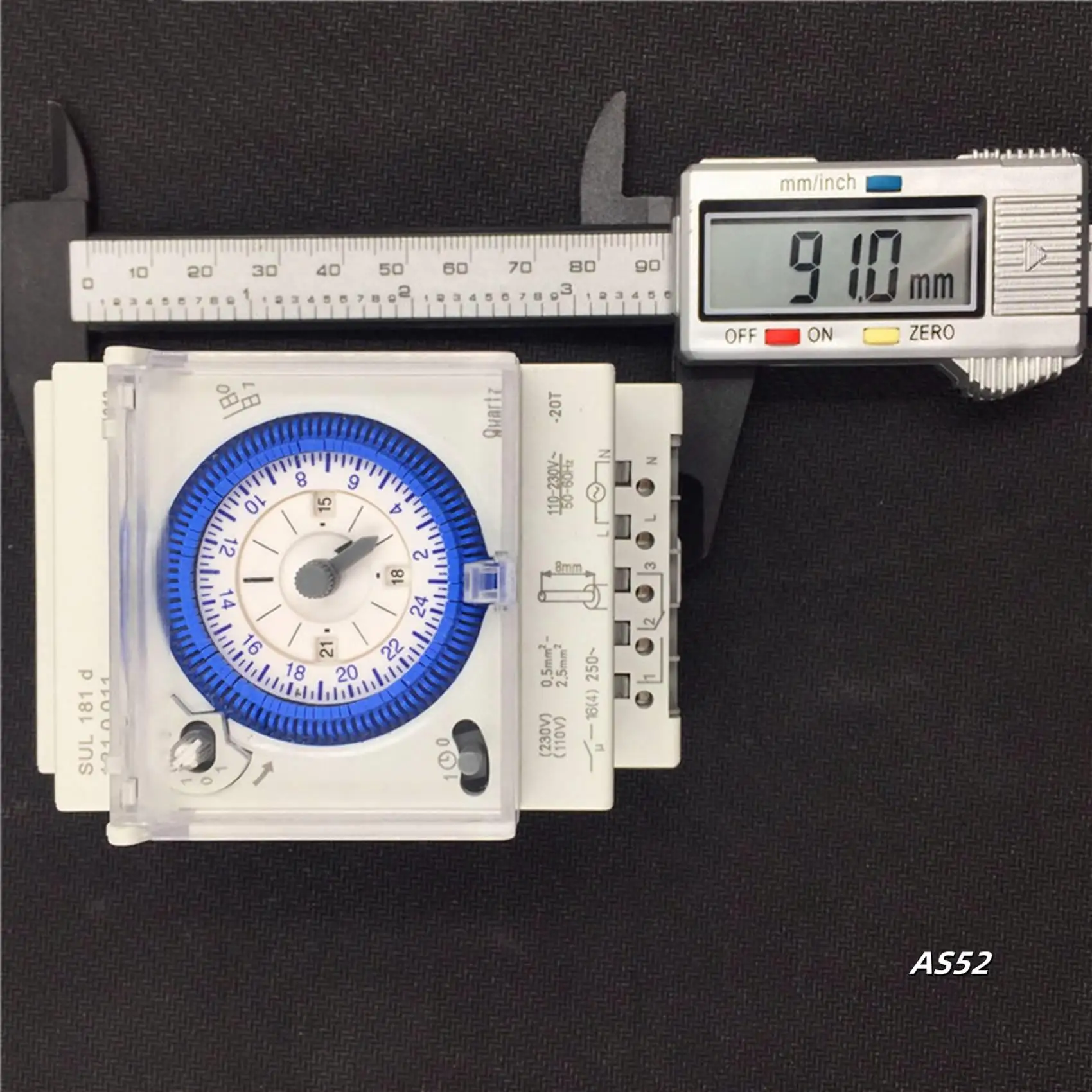 3X Analog Mechanical Timer Switch 110V-220V 24 Hours Daily Programmable 15Min Setting Time Switch Relay SUL181D Hot