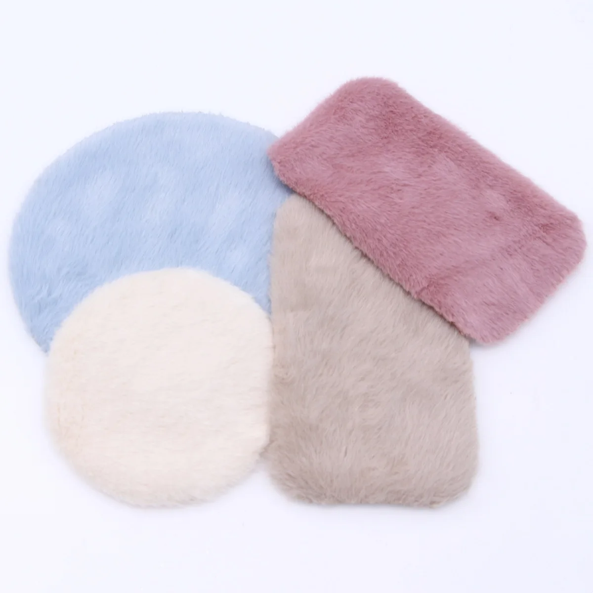 Dollhouse 1:6 Plush Carpet Mini Floor Mat House Fur Carpet Miniature Simulation Home Decor Doll Accessories Decoration Crafts
