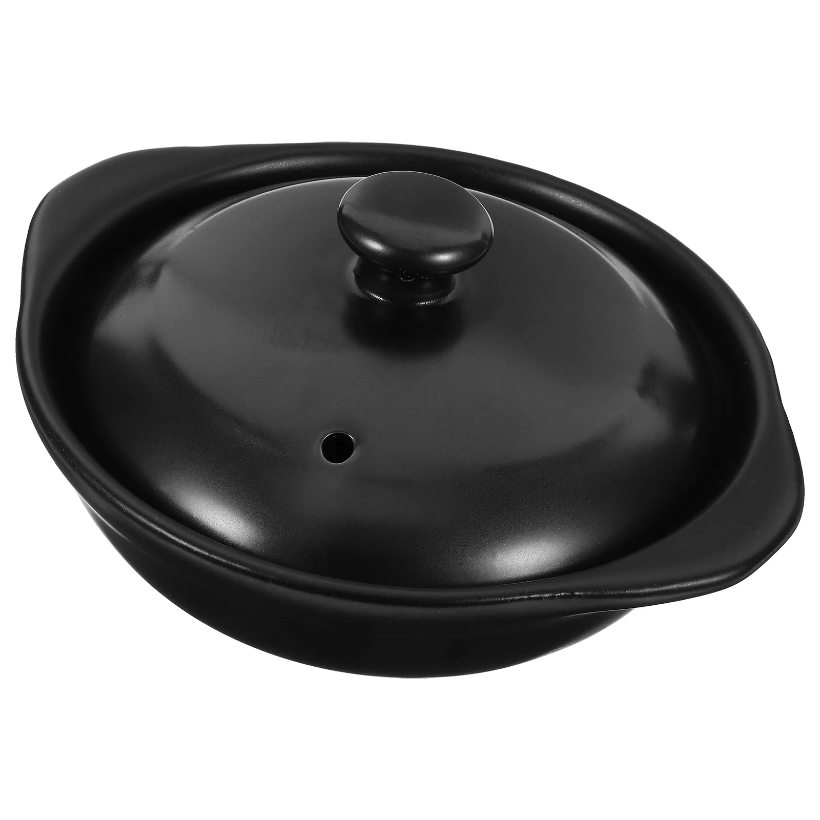 

Ceramic Cooking Pot Rice Casserole One-Piece Molded Stew Pot for Soup Braised Food Kitchen Ceramic Cookware Casserole