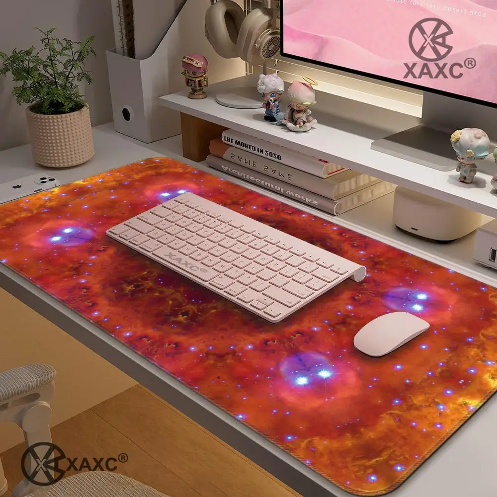 Art mandala pattern Mouse Pad Internet cafe e-sports game CS mat extra large computer keyboard mat Ersimov rubber mouse mat