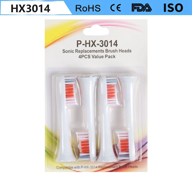 Electric Toothbrush Heads For Philips HX3216 HX3260 HX6712 HX6721 HX6730 HX9172 HX9182 XH3 6 9 Series Soft Brush