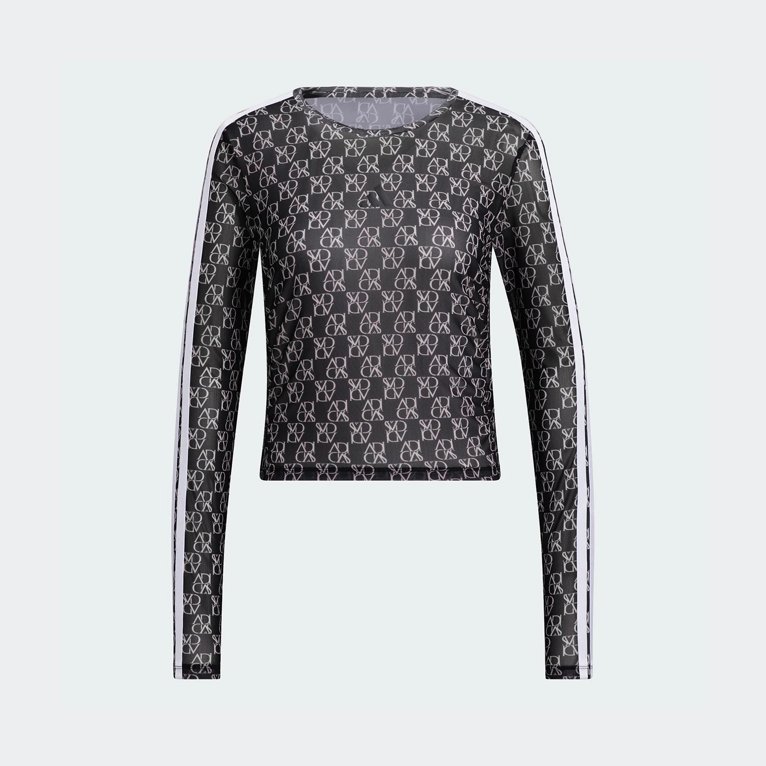 

Официальная весенняя новая женская футболка Adidas с круглым вырезом и длинными рукавами в стиле ретро JY7665