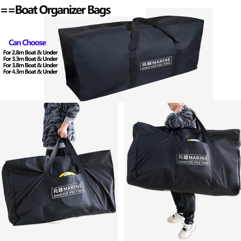 

Multi-size Boat Storage Bags for Thickened Oxford Cloth Boat Organizer Large Capacity Portable Durable Marine Hold-all