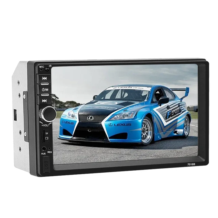 

7018B wince 2din radio coche auto electronics 7inch mp5 stereo car dvd player