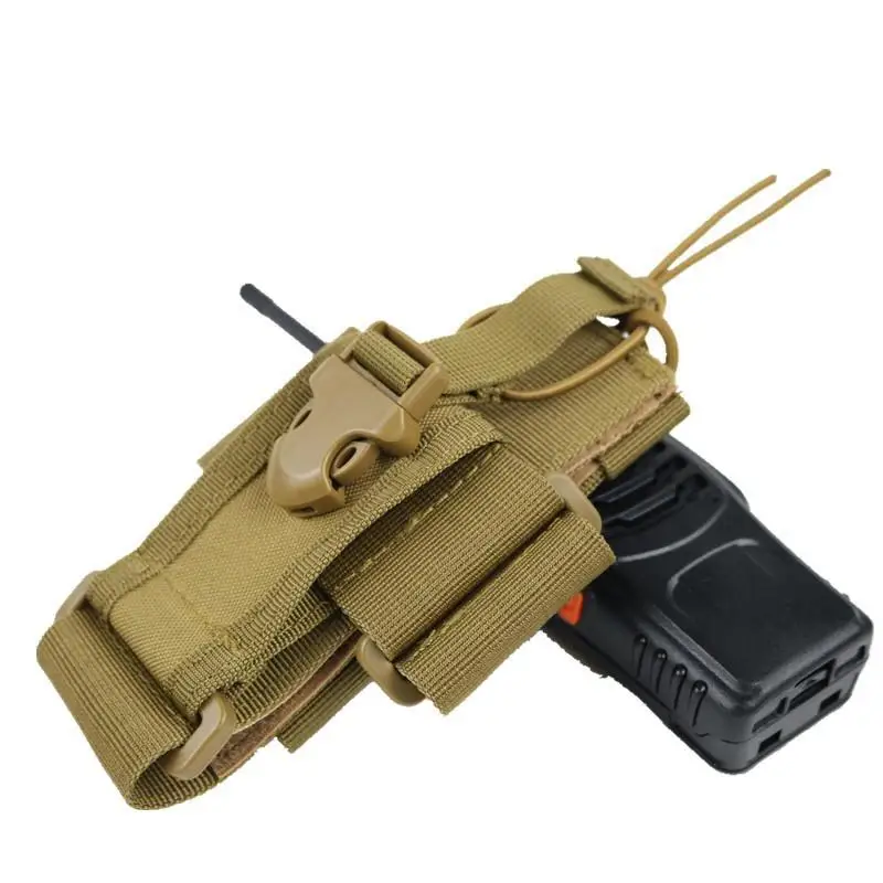 Molle Walkie Talkie Pouch Soft Universal Wireless Radio Door Holder For Station Cover Contact Device Case