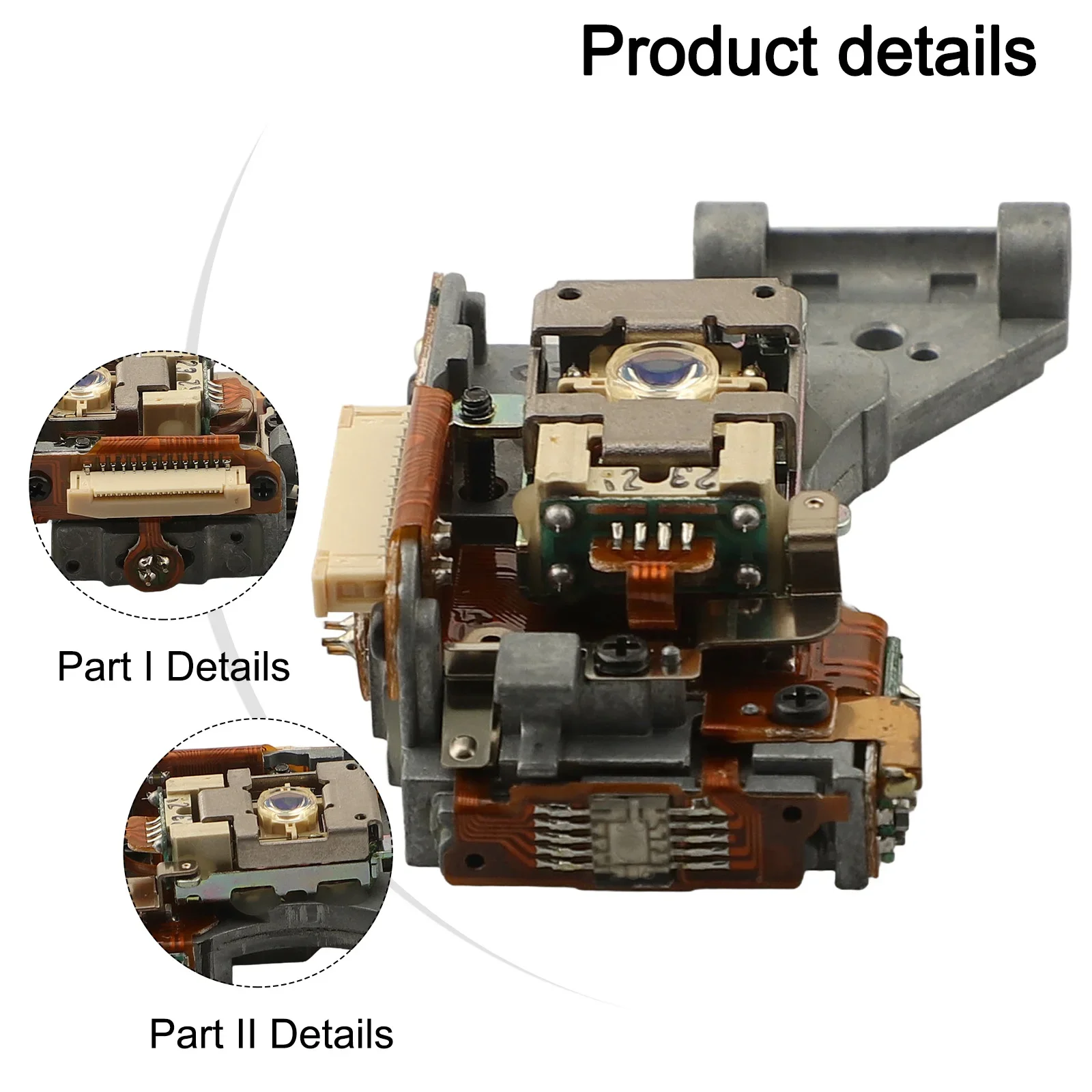 Lente de mecanismo de dvd, acessório para substituição de mecanismo de dvd, prático e confiável, boa estabilidade para DSL-710A