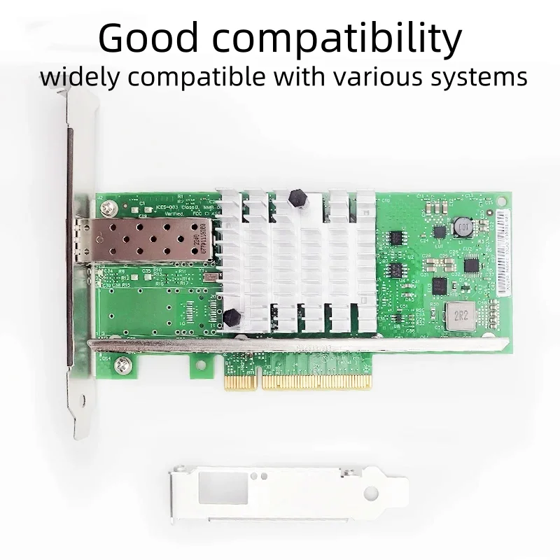 X520-SR1/SR2 Single/Dual SFP+ Port 10 Gigabit Ethernet Network Card Intel Chipset 82599 Pci Adapter E10G41BTDA Intel Chip 82599
