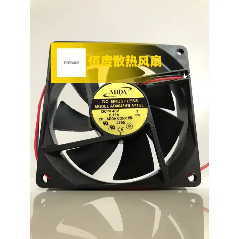 for ADDA AD0848HB-A71GL 8025 48V 0.11A elevator accessories inverter cooling fan 8CM
