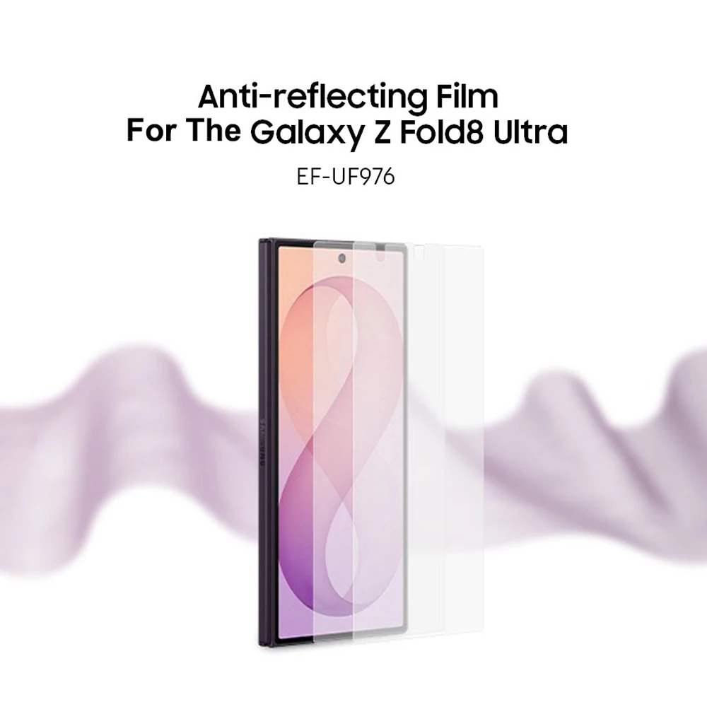 Original For Samsung Galaxy Z Fold8 Ultra Anti-Reflective Film EF-UF976 Phone Screen  Protector Anti-glare  2PCS