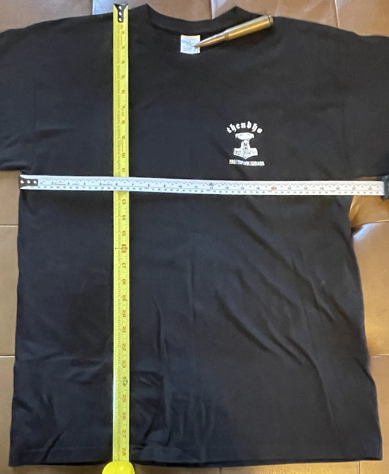 Camiseta THEUDHO L pagano metal negro ritos antiguos baño falkenbach