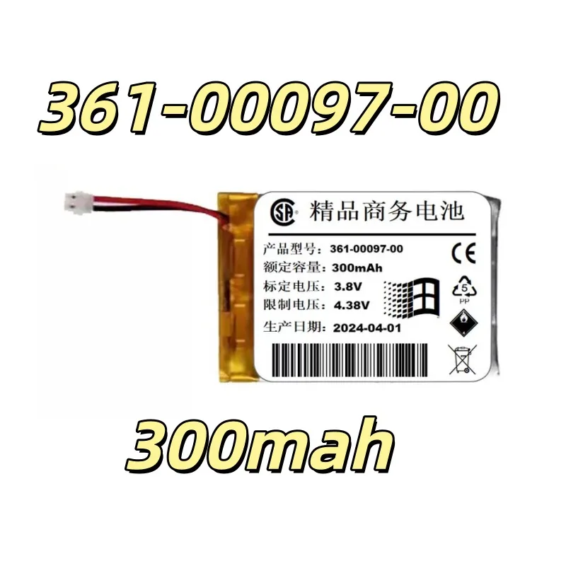Replacement battery 361-00097-00 Applicable to 6 6Pro Smart Watch Battery 300mah