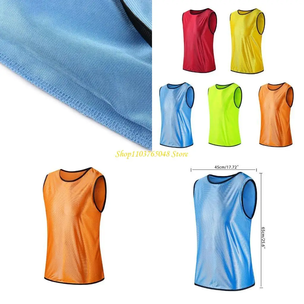 

R53E футбольные майки спортивные рубашки взрослые взрослые баскетбольные группировки футбольный жилет