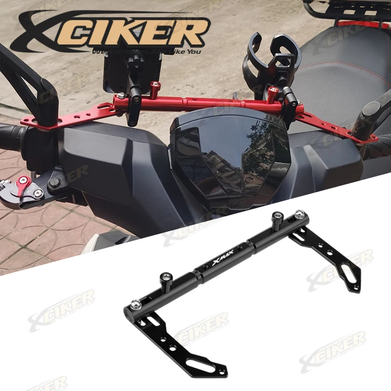 For Yamaha XMAX300/250/25/400 Crossbar Bracket Handle Grab Bar Phone Holder Navigation Multifunction CrossBar Balance Beam