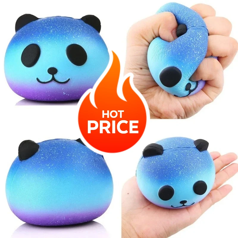 

New 2023 Anime Cute Antistress Ball Abreact Toy Animal Panda Slow Rising Stress Relief Squeeze Relax Pressure Toys for Kids