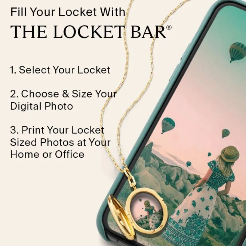 شخصية مخصصة صور المنجد 2-Tone البيضاوي التذكاري تذكار قلادة الفولاذ المقاوم للصدأ قلادة للنساء هدية مجوهرات عيد الميلاد