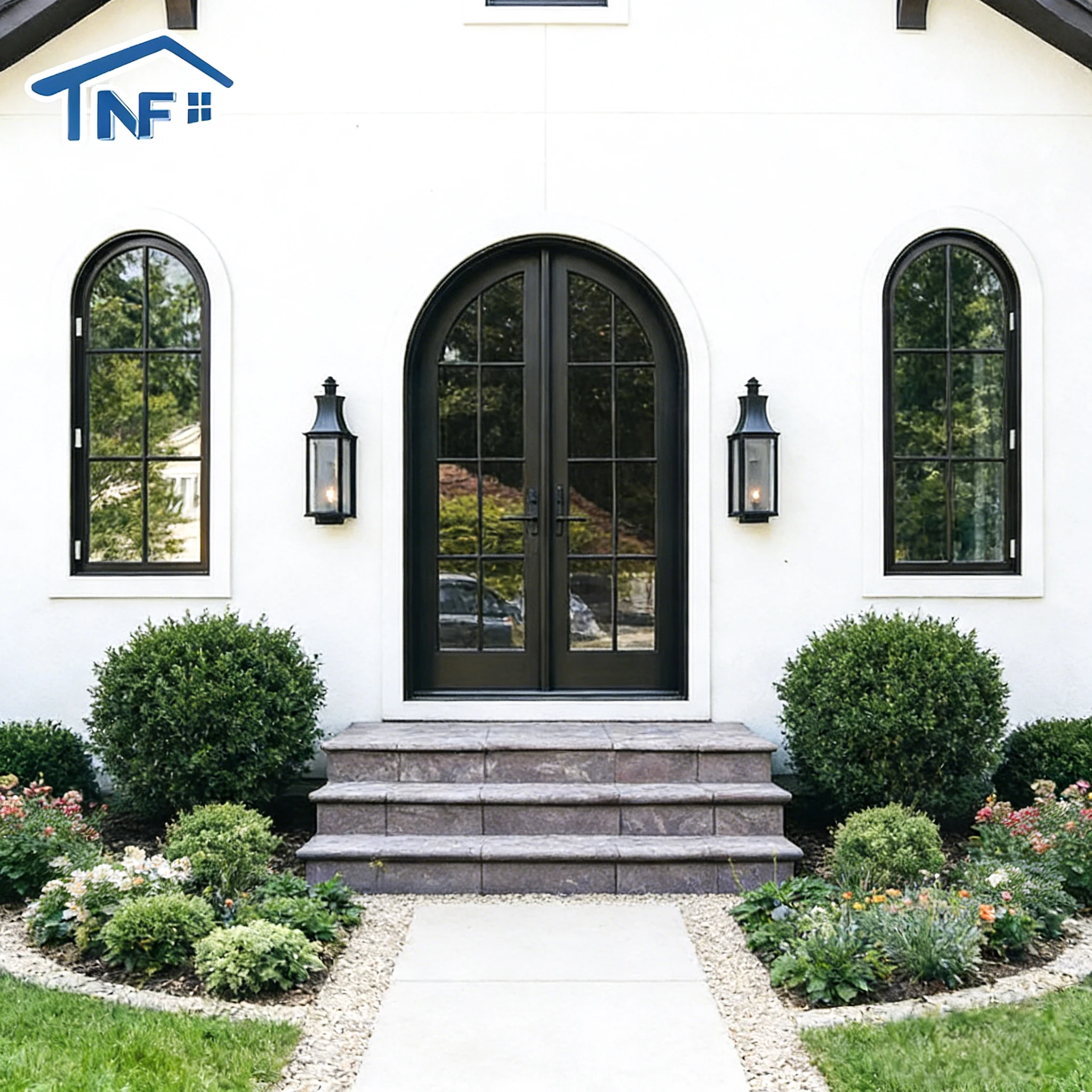 Modern French Arched Windows for Your Home