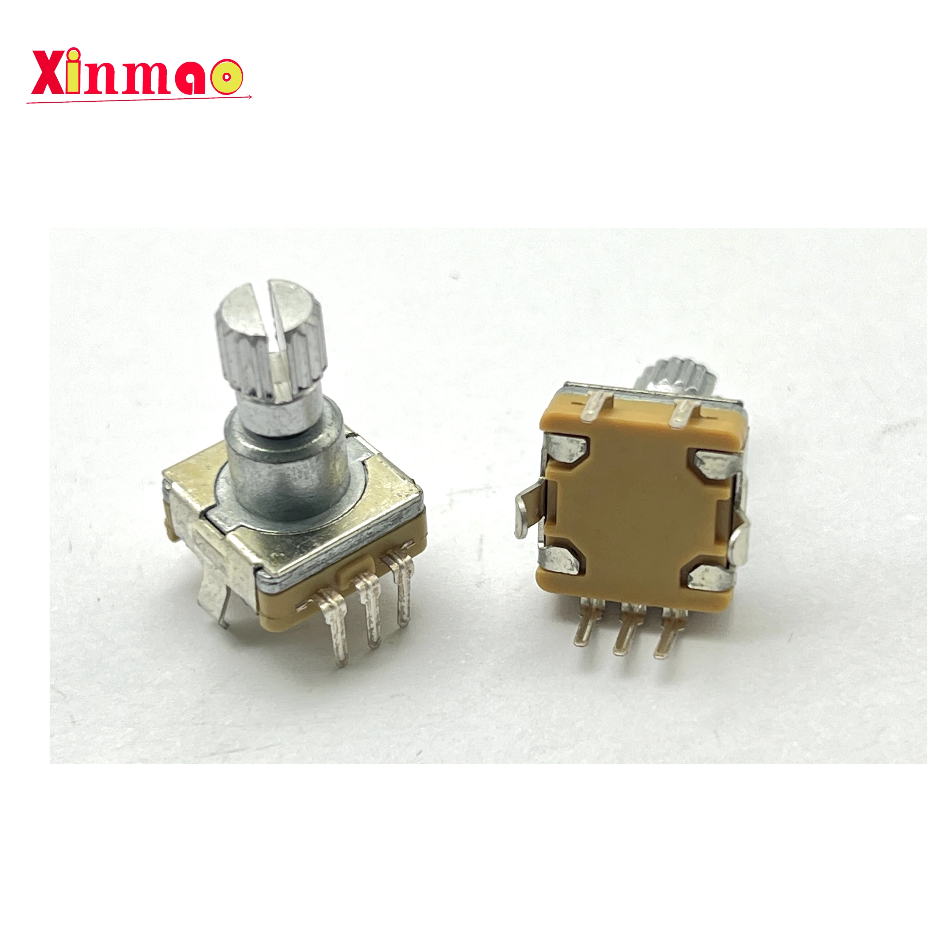 High quality EC11 encoder with switch 30, positioning 15, pulse handle length 13mm