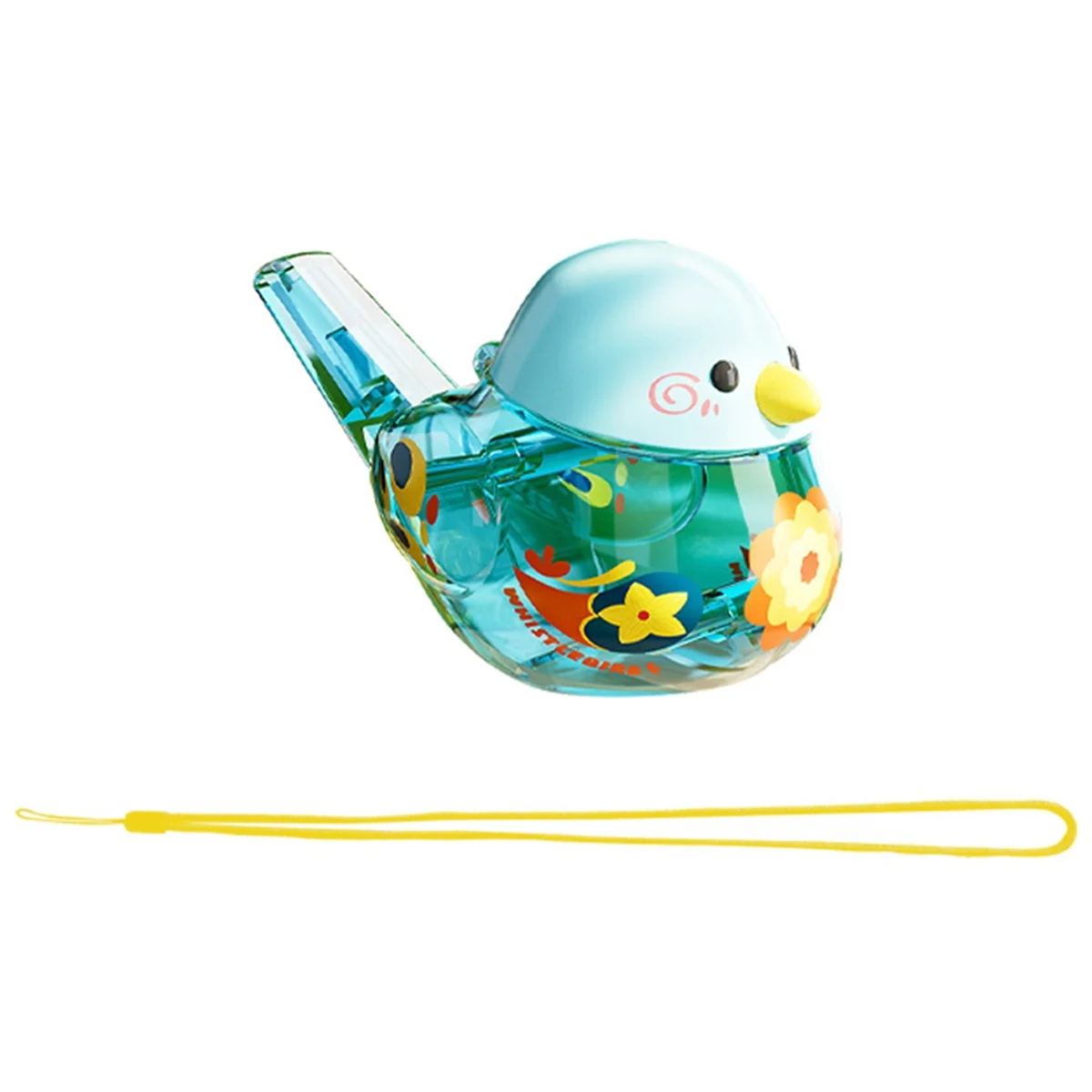 Water Bird Whistle Toy,Abs Bird Water Whistles,Colorful Bird Call Whistle, Bird Water Toy Whistle, Kids Birthday Gifts-C