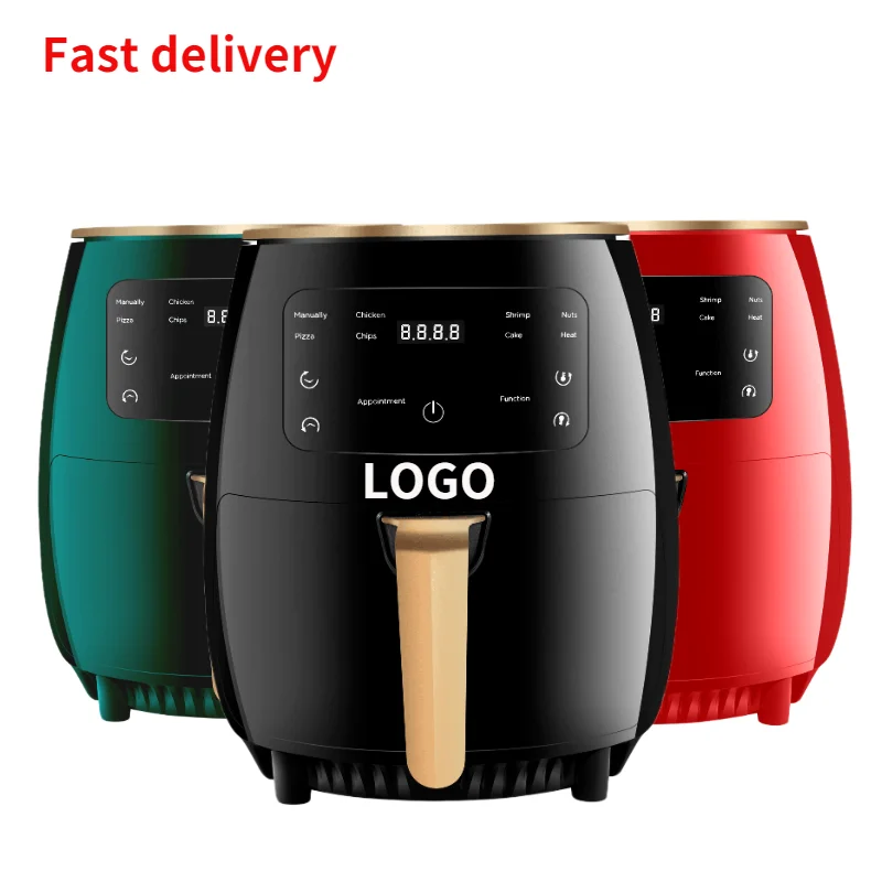 Hot Selling 4.5L 6L 8L 12L Consumer Reports Best Hot Mini Rack Without Oil As Seen As Silver crest Air Fryer Without Oil