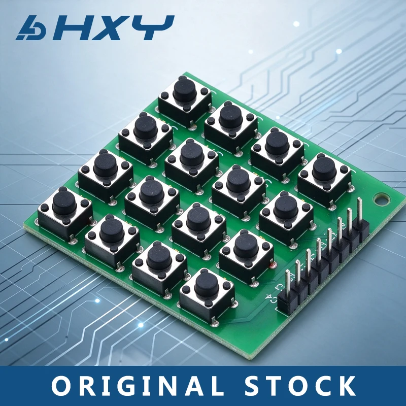 5PCS 4x4 4*4 Matrix Keypad Keyboard module 16 Botton mcu For Arduino