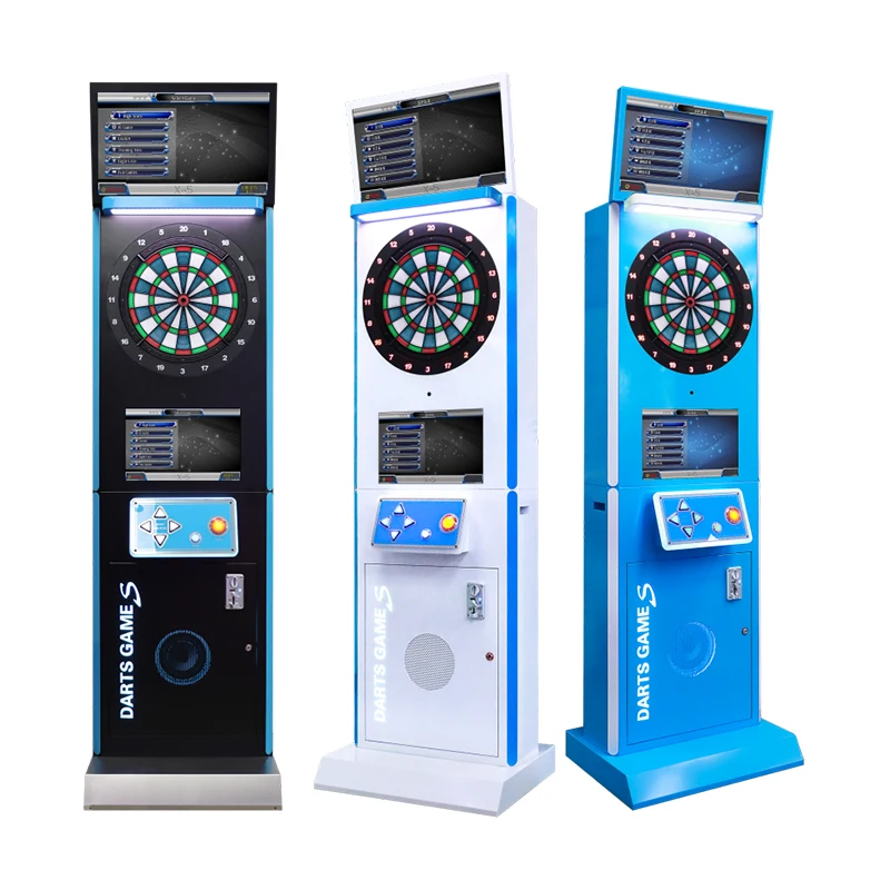 Club Indoor  Coin Operated Electronic Dart Board Arcade Dart Game Machine  Onile Dart Machine for Sale