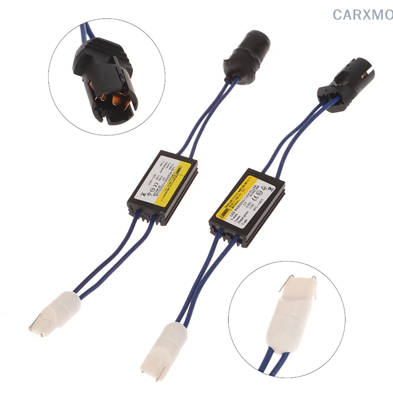 1PC Car Lights NO Error Warning Canceller Decoder Canbus Cable T10 12V OCB Load Resistor Car LED Decoder