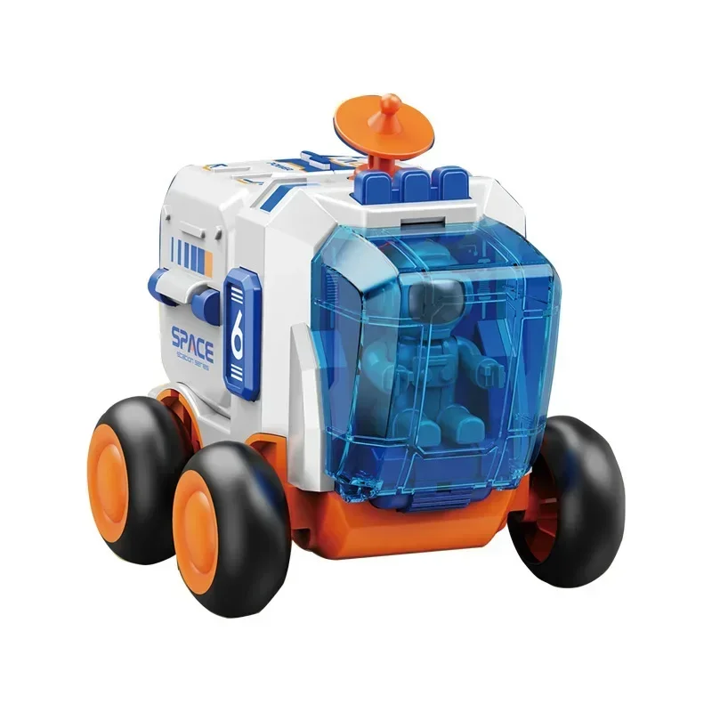 Kinder Puzzle Raum Spielzeug Auto Simulation Modell Astronaut Rakete Raumschiff Serie Spielzeug Auto für Jungen Geschenk – Detail 2