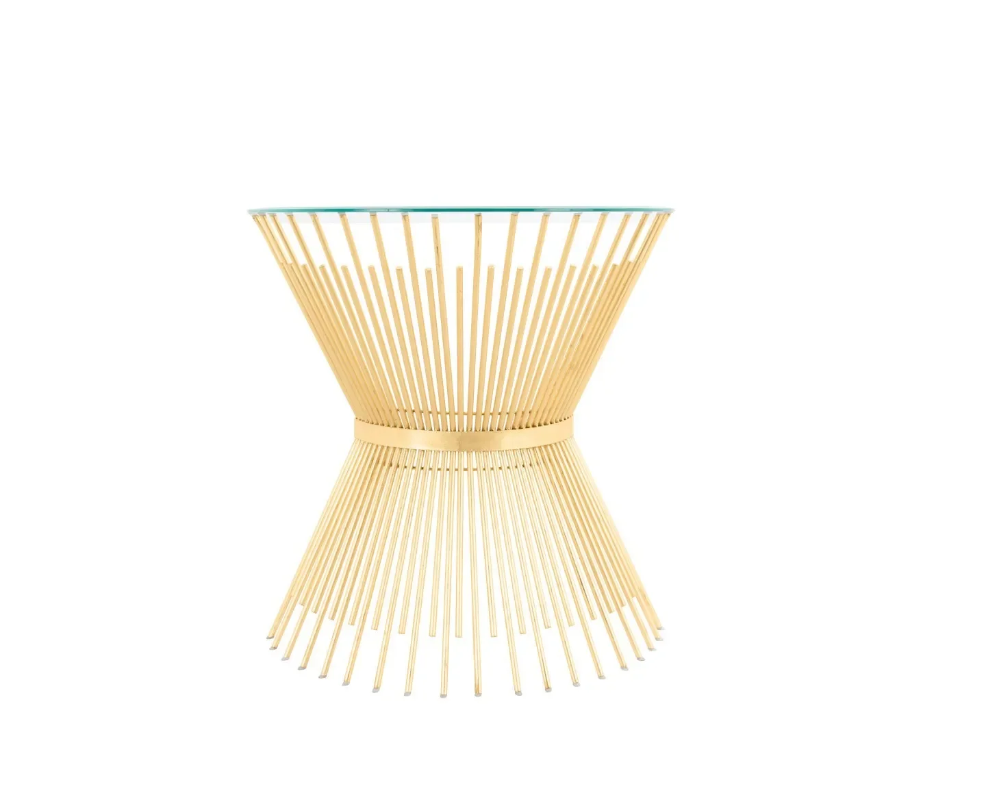 

American light luxury fashion retro semi-round entrance table