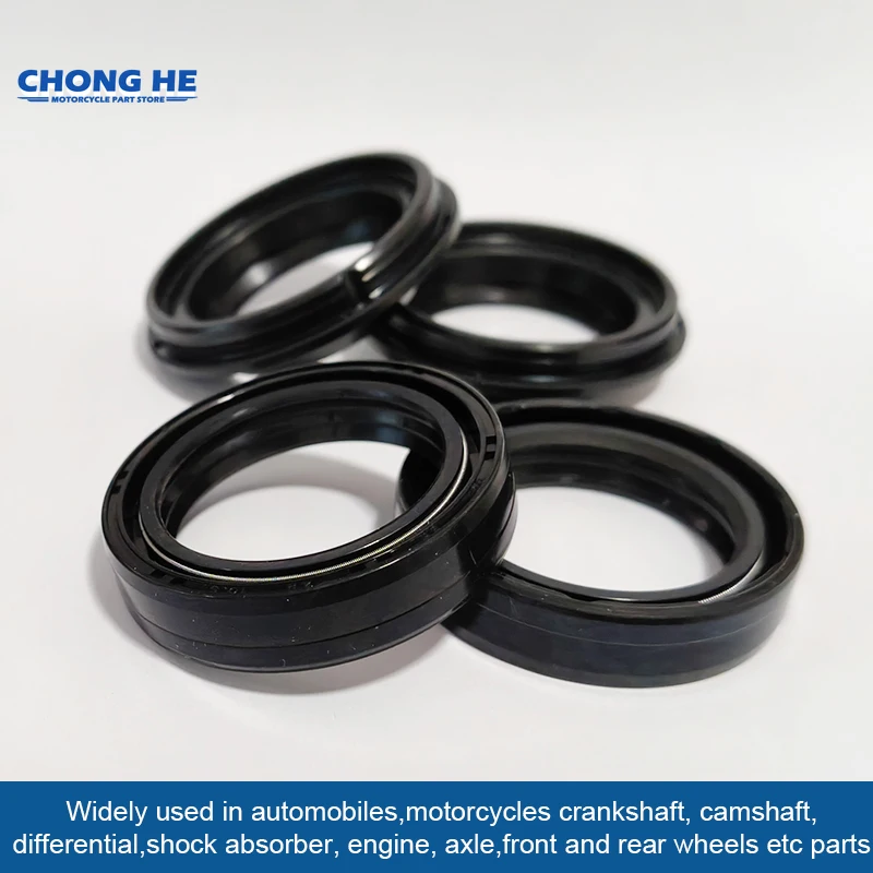 

35x48x10.5 Motorcycle Front Fork Damper Oil Seal & 35 48 Dust Seal Cover For Yamaha IT125 XT125 SR500 XS500 XS650 Special TTR230