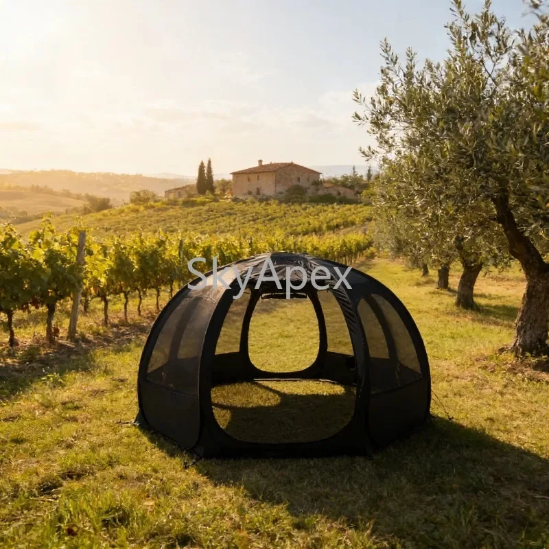 Waterproof  Breathable Camping Tent With Moisture Management UV  Resistant Windproof  For Humid  Climate Outdoor Camping Comfort