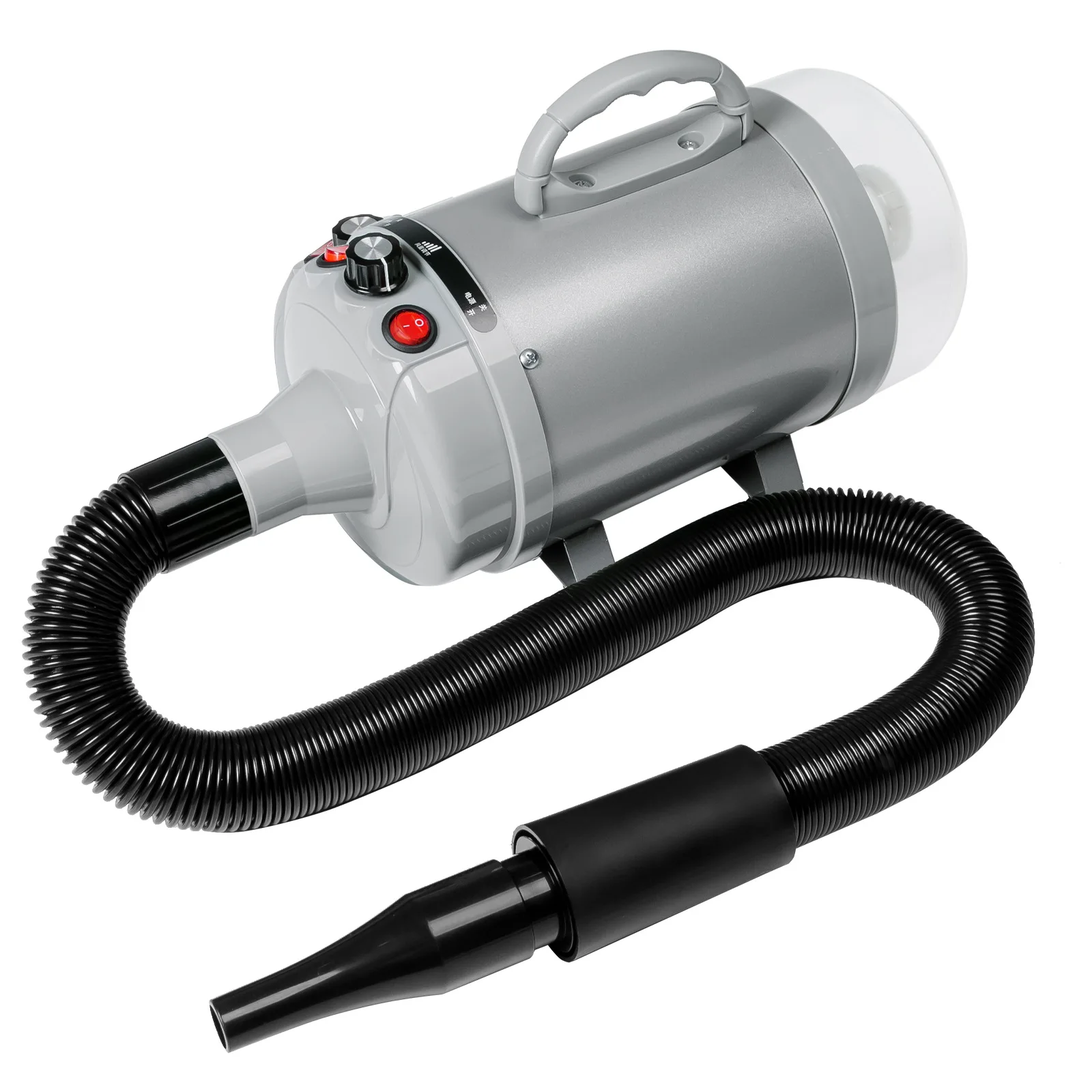 2-In-1 Luxury Dog Hair Vacuum&Dryer Customizable Low Noise Adjustable Speed Pet Dryer for Cats Dogs